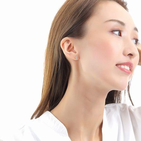DAIYA（ダイヤ） ダイヤモンド ピアス 片耳 一粒 プラチナ レディース