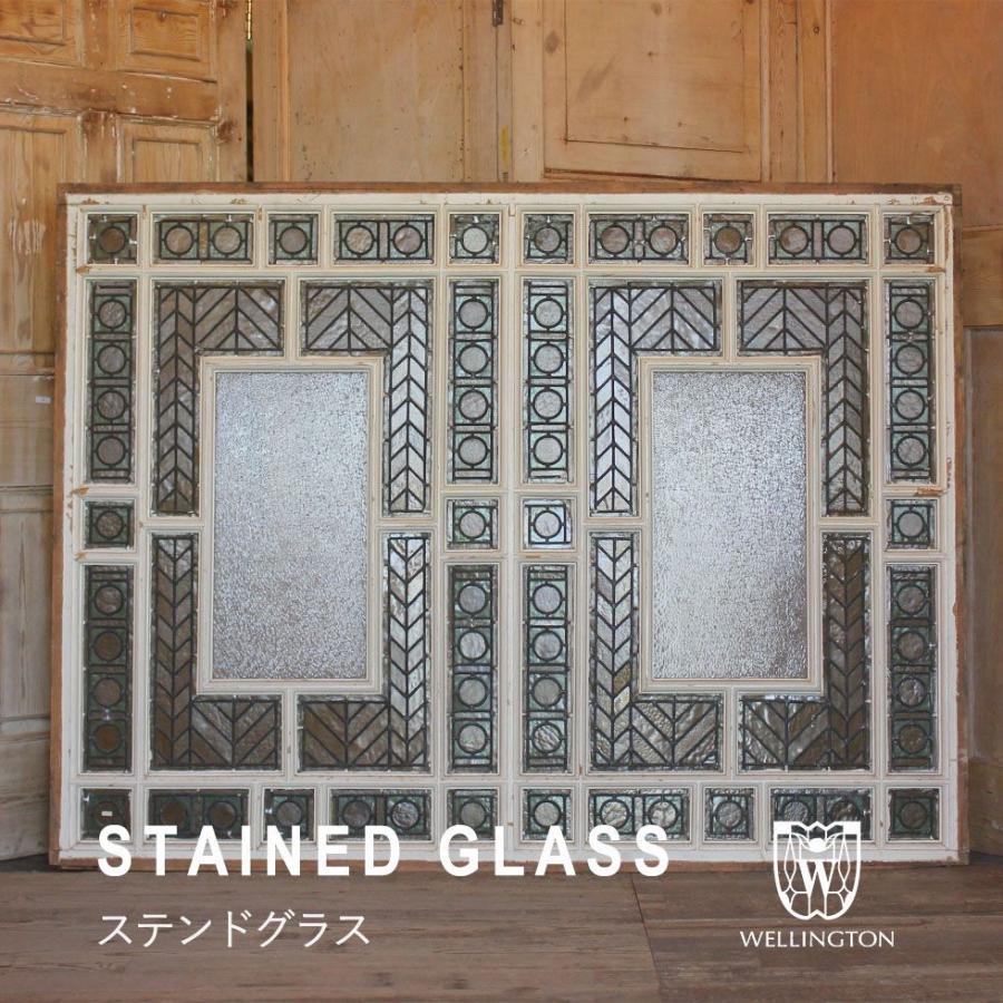 レア】昭和 和柄 骨董 レトロ ステンドグラス インテリアディスプレイ