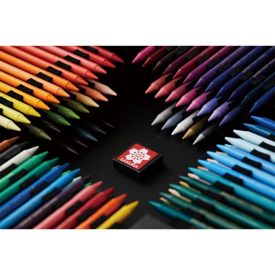 サクラクレパス クーピーペンシル100色 FY100A ブラックパッケージ