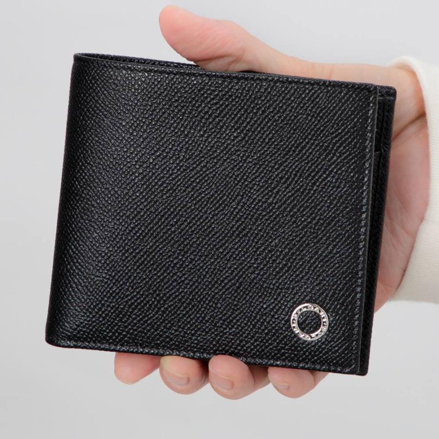 BVLGARI / 2つ折り財布/レザー/KHK/メンズ BVLGARI（ブルガリ） 財布