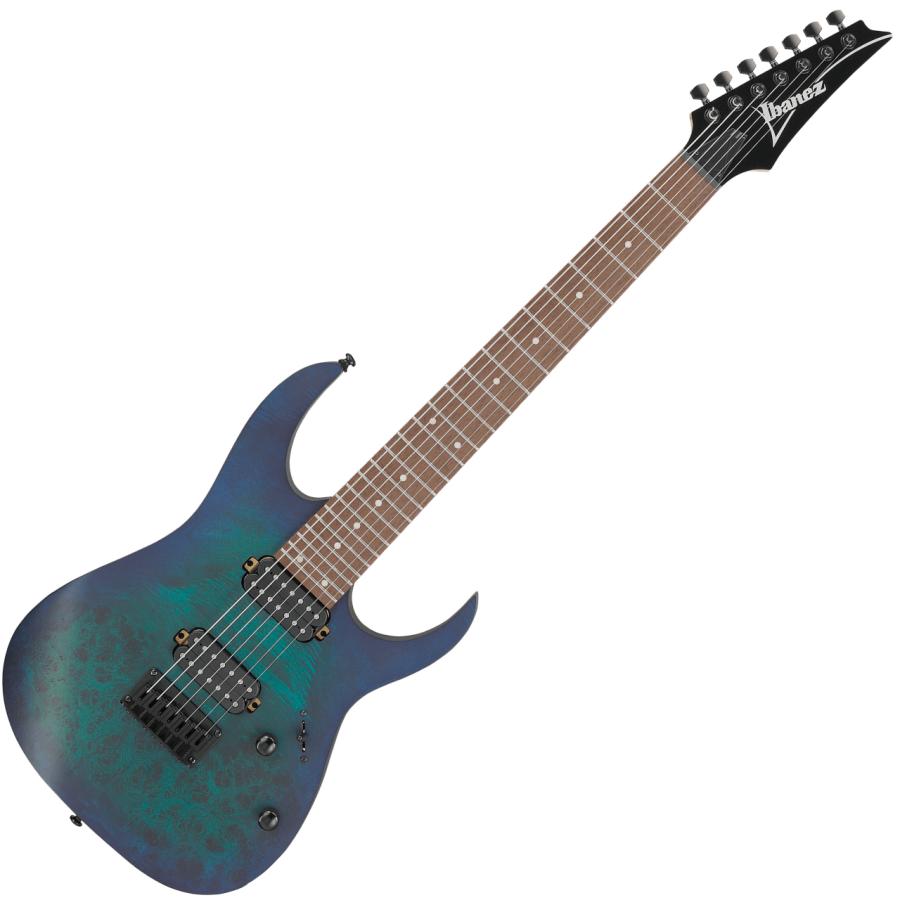 Ibanez（アイバニーズ） RG7421PB SBF 7弦ギター Sapphire Blue Flat
