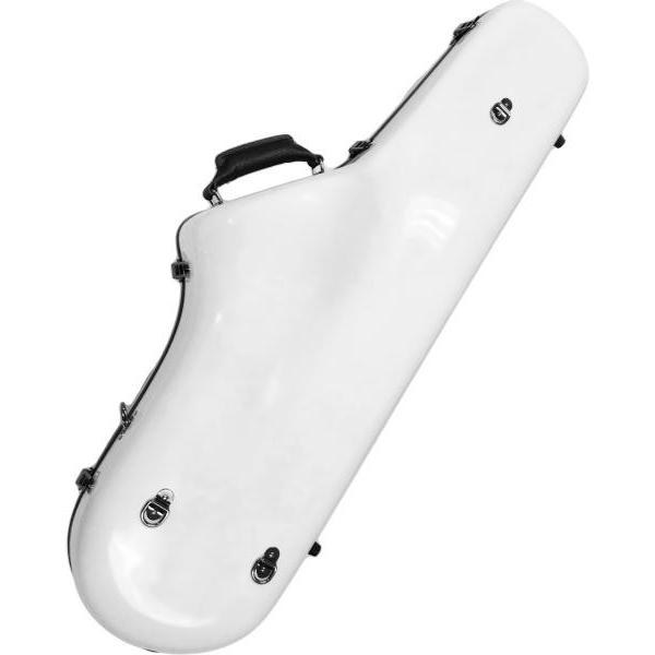 CCシャイニーケース テナーサックス用 ホワイト テナーサックスケース