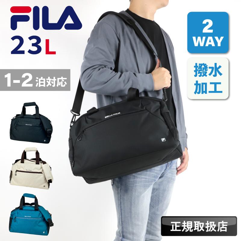 FILA（フィラ） ボストンバッグ ミニボストン ショルダーバッグ 2WAY