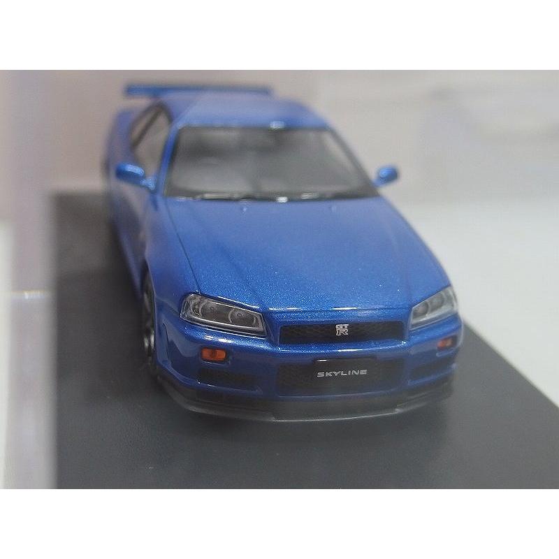 日産 スカイライン GT-R BNR34 1999 1/43 アシェット 国産名車