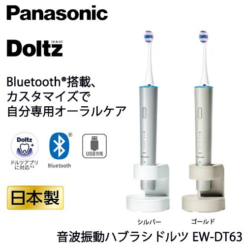 Doltz 音波振動ハブラシ ドルツ 日本製 EW-DT63 パナソニック【電動