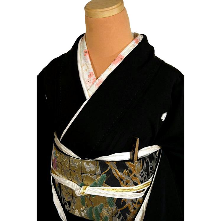 黒留袖 中古 着物 送料無料 最高峰 美品 十日町友禅作家 ・阿部佳雪 暈