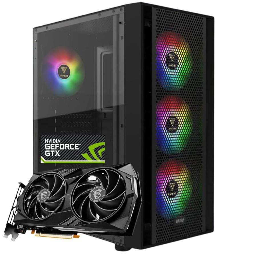 ゲーミングPC i5-7500 GTX1060 M.2 500GB HDD1TB