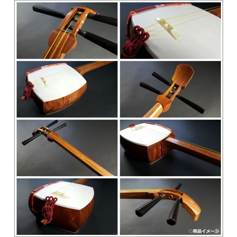 地唄三味線セット（特上）本格派花林 入門用 初心者 お稽古用 : 和楽器