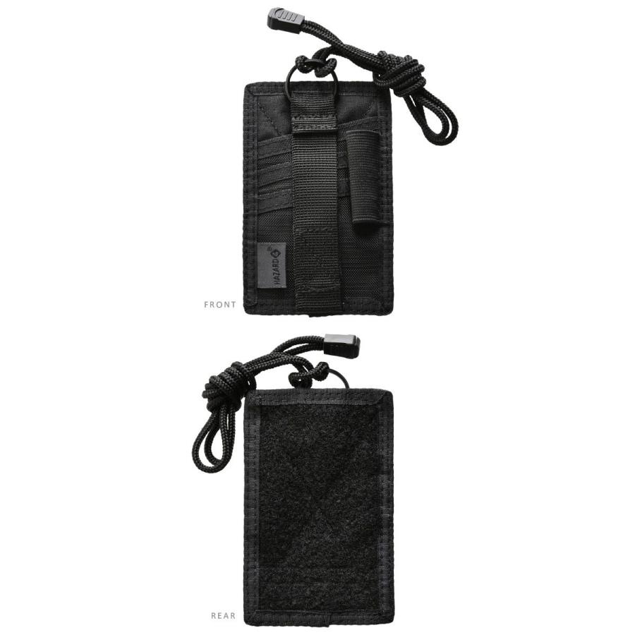 HAZARD4（ハザード4） ハザード4 BADGER カードホルダー 2色 パッチ