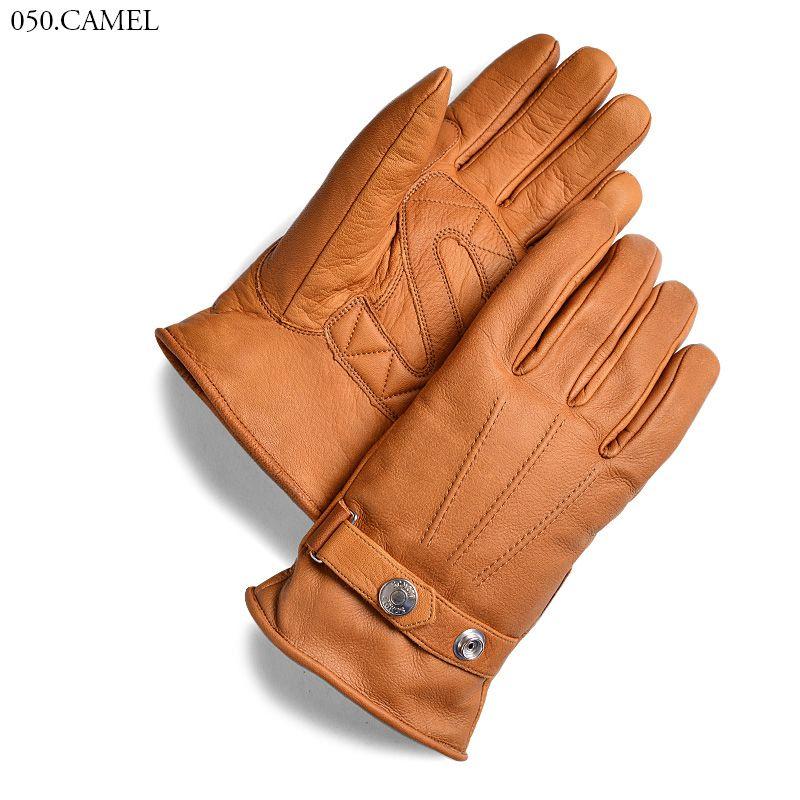 SCHOTT ショット ウィンター レザーグローブ LONG キャメル SCHOTT