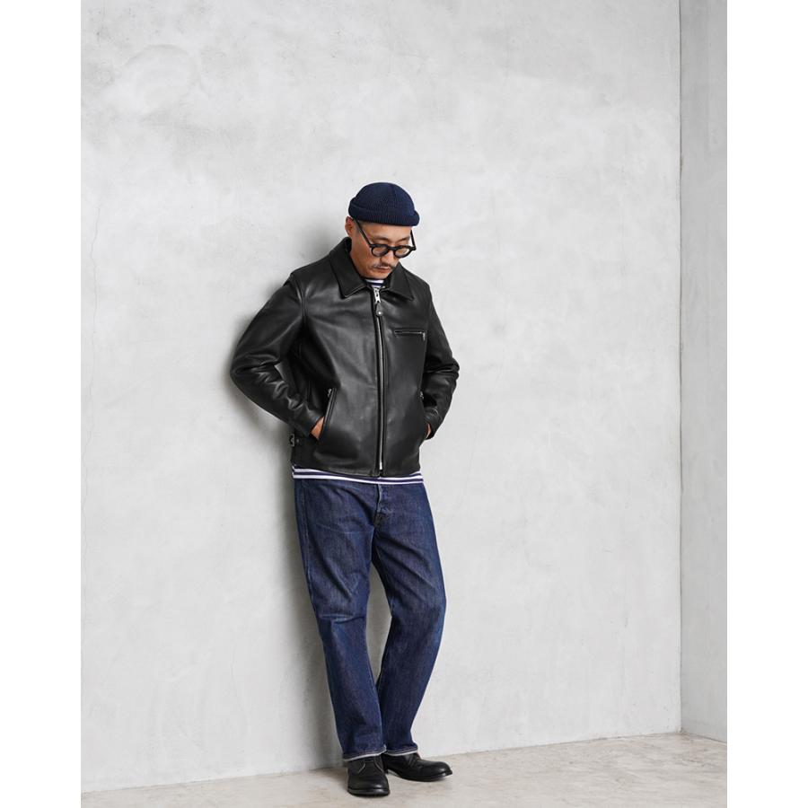 Schott N.Y.C（ショット） Schott USA LINE 643 ステアハイド レザー