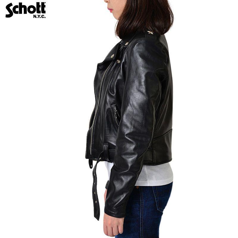 Schott N.Y.C（ショット） Schott 218W WOMENS ラムレザー ONE STAR