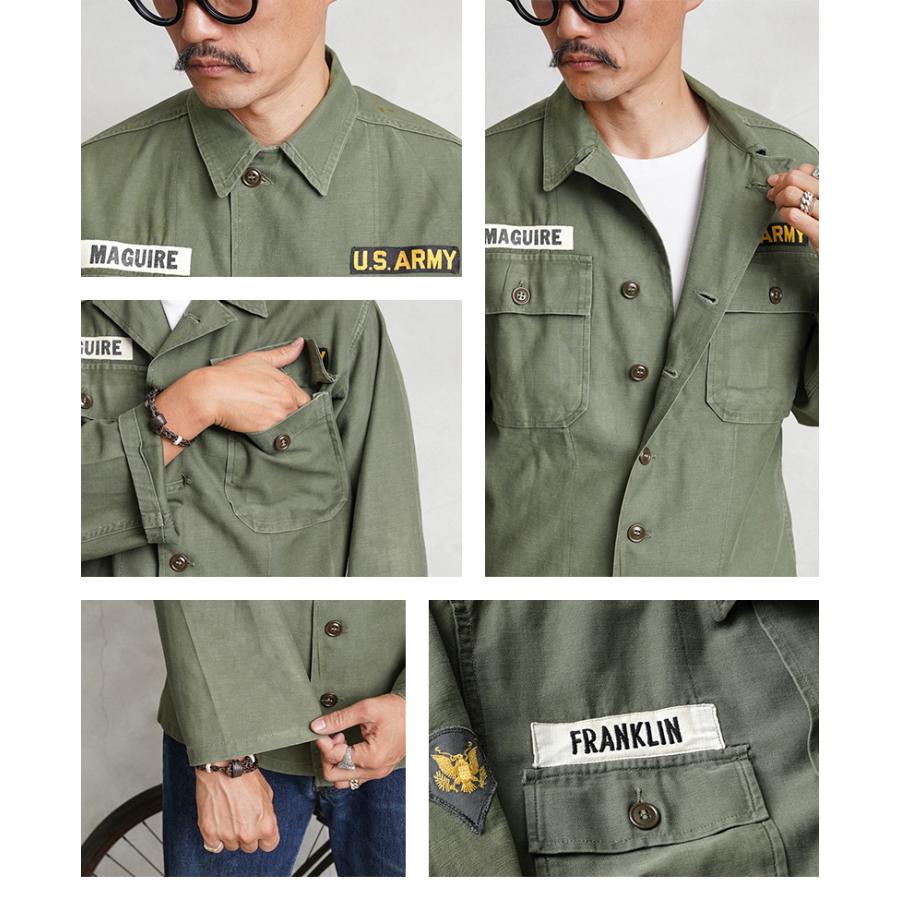 MILITARY（ミリタリー） 実物 USED 米軍 OG-107 コットンサテン