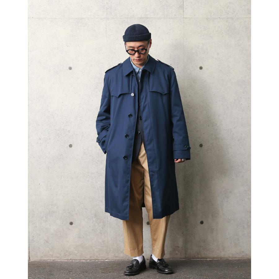 ミリタリー トレンチコート ドイツ軍 ステンカラーコート ライナー付き