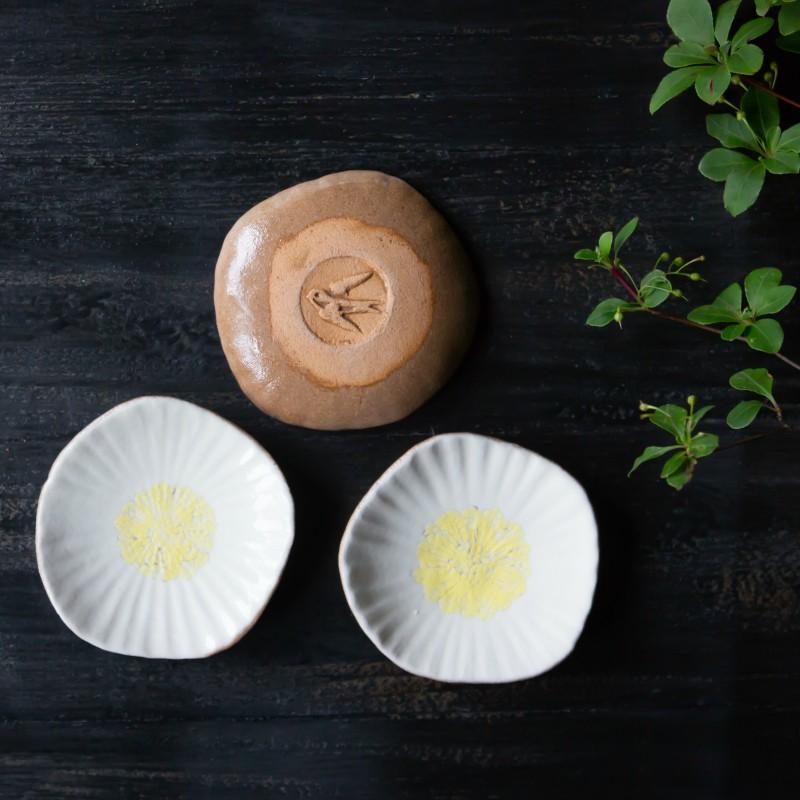 未使用・共箱付】丹波焼 末晴窯 刻印 共布 陶歴付 陶器 六大古窯 花器