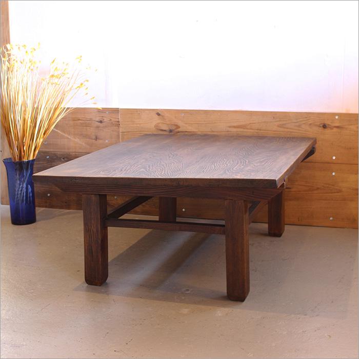 値下げ】アンティークテーブル収納オーク材古道具