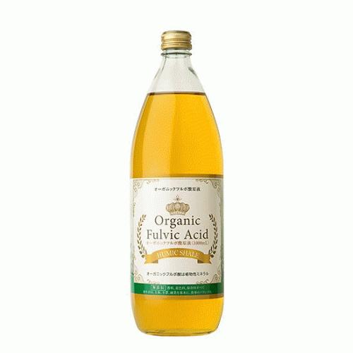 オーガニックフルボ酸原液 1000ml ライフバランスの飲むフルボ酸