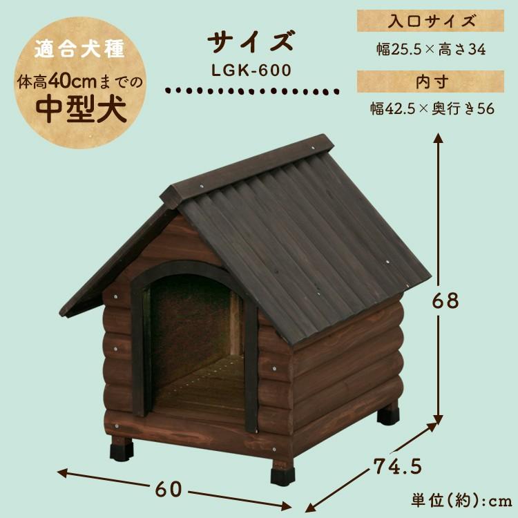 IRIS OHYAMA（アイリスオーヤマ） 犬小屋 ドッグハウス 室外 屋外 中型