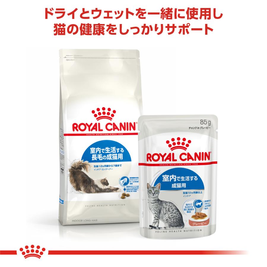 ロイヤルカナン（ROYAL CANIN） 猫 4kg 室内 インドア ロングヘアー