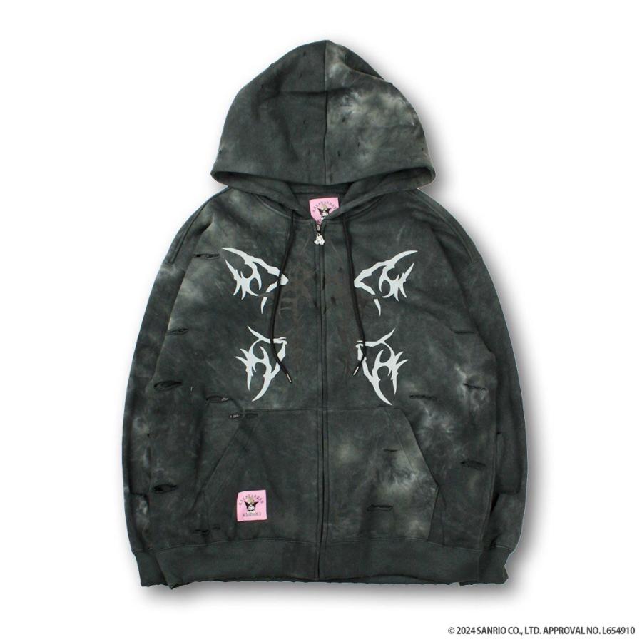 GALFY（ガルフィー） クロミ × コラボ イルガルフィームラ染めZIP