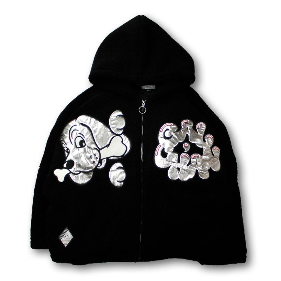 GALFY（ガルフィー） ピッカピカのダブモコパーカー ブルゾン L 中型犬