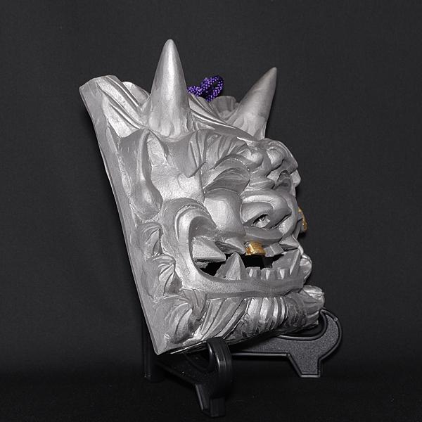 鬼面】鬼瓦 ホビー・楽器・アート 神代人形工房 中島技芸 鬼瓦 鬼面