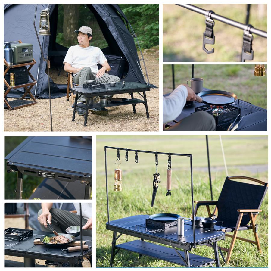 WAQ MULTI IRON TABLE アイアンテーブル WAQ-MIT1 テーブル アウトドア