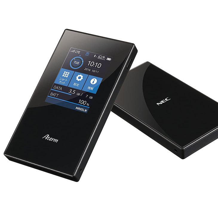 NEC NEC Aterm MR05LN モバイルルーター自動SIM切り替え LTE [デュアル