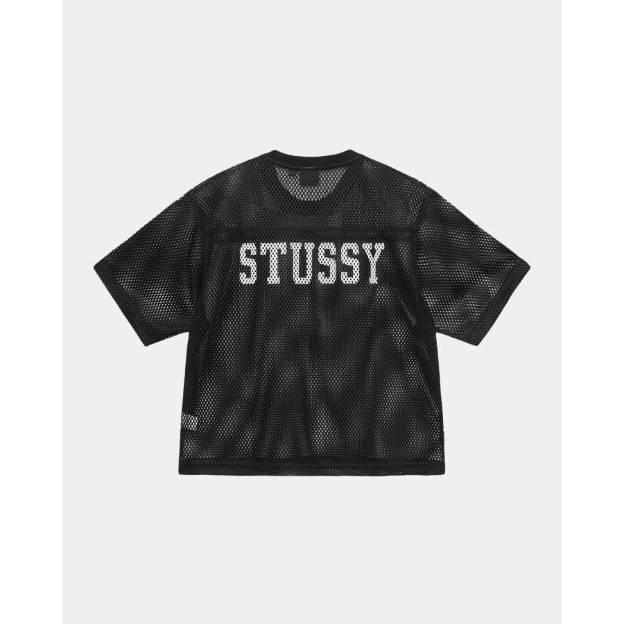 STUSSY メッシュ Tシャツ 80 ブラックL
