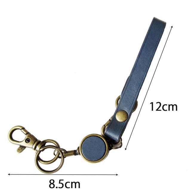 ワイルドスワンズ/キーホルダー/レザー/クロシェット/ストラップ/箱付