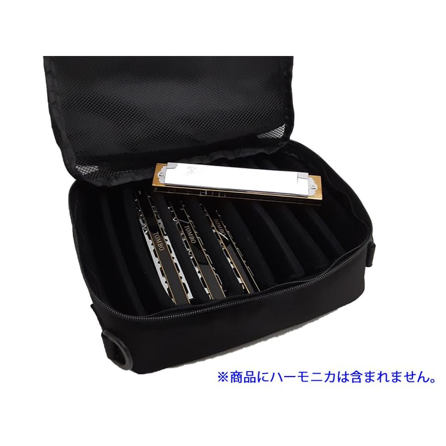 トンボ ハーモニカ TOMBO BAND Deluxe 21TONES ケース付 トンボ