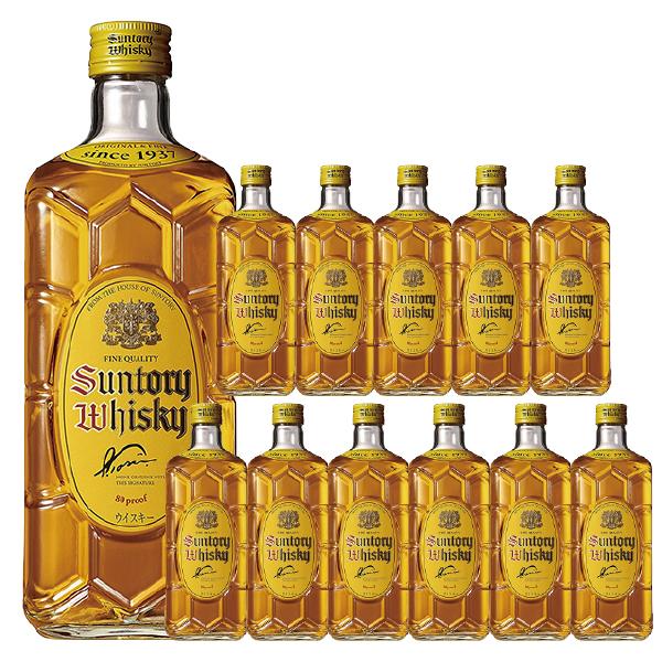 SUNTORY（サントリー） 角瓶 700ml 12本 ウイスキー 角瓶 40度 優良