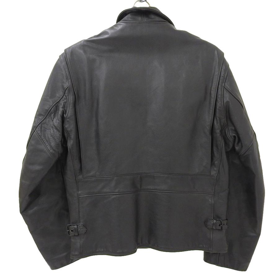 HARLEY DAVIDSON / シングルライダースジャケット/XL/レザー/BLK/無地