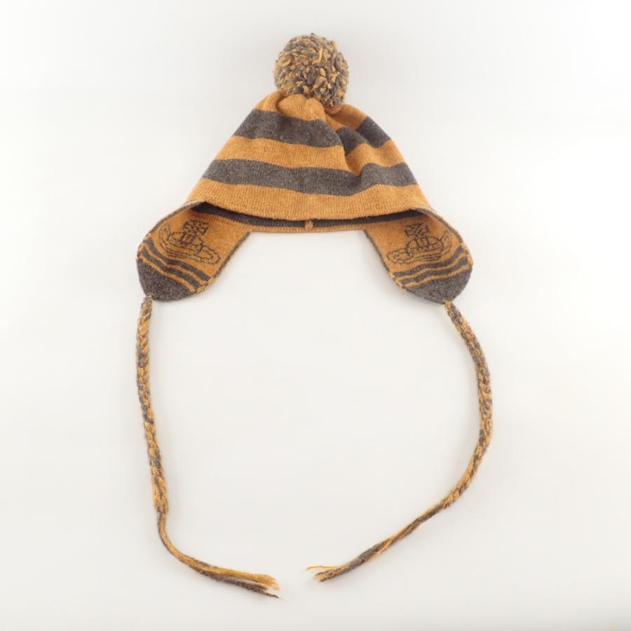 Vivienne Westwood ヴィヴィアンウエストウッド ウール ボーダー 耳