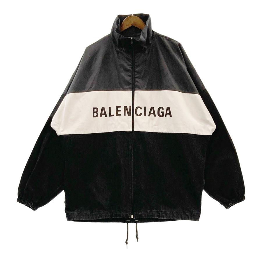 BALENCIAGA（バレンシアガ） ブラック×ホワイト 529213 ナイロンデニム