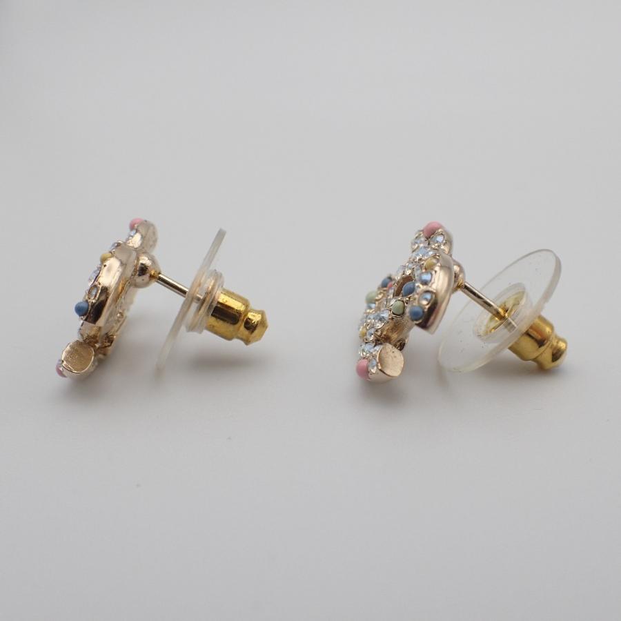 CHANEL（シャネル） 美品 C21C ラインストーン/マルチストーン装飾 CC