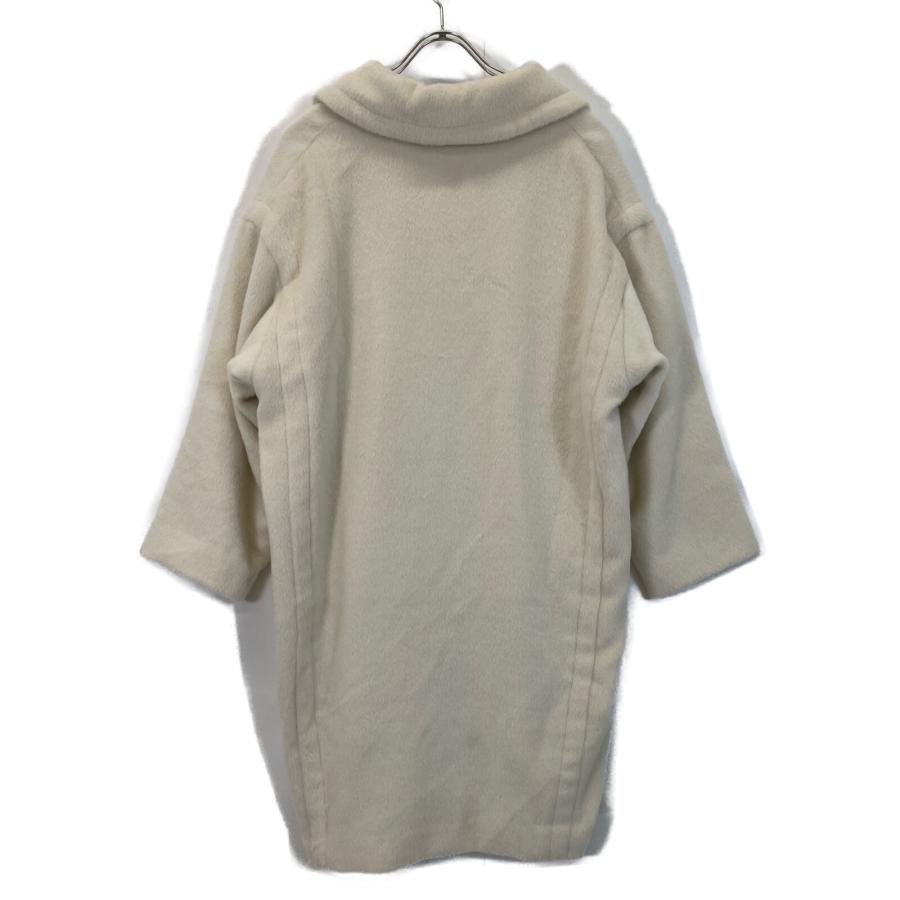 アニオナ AGNONA 高級 カシミアコートイタリア製 ホワイト L Agnona