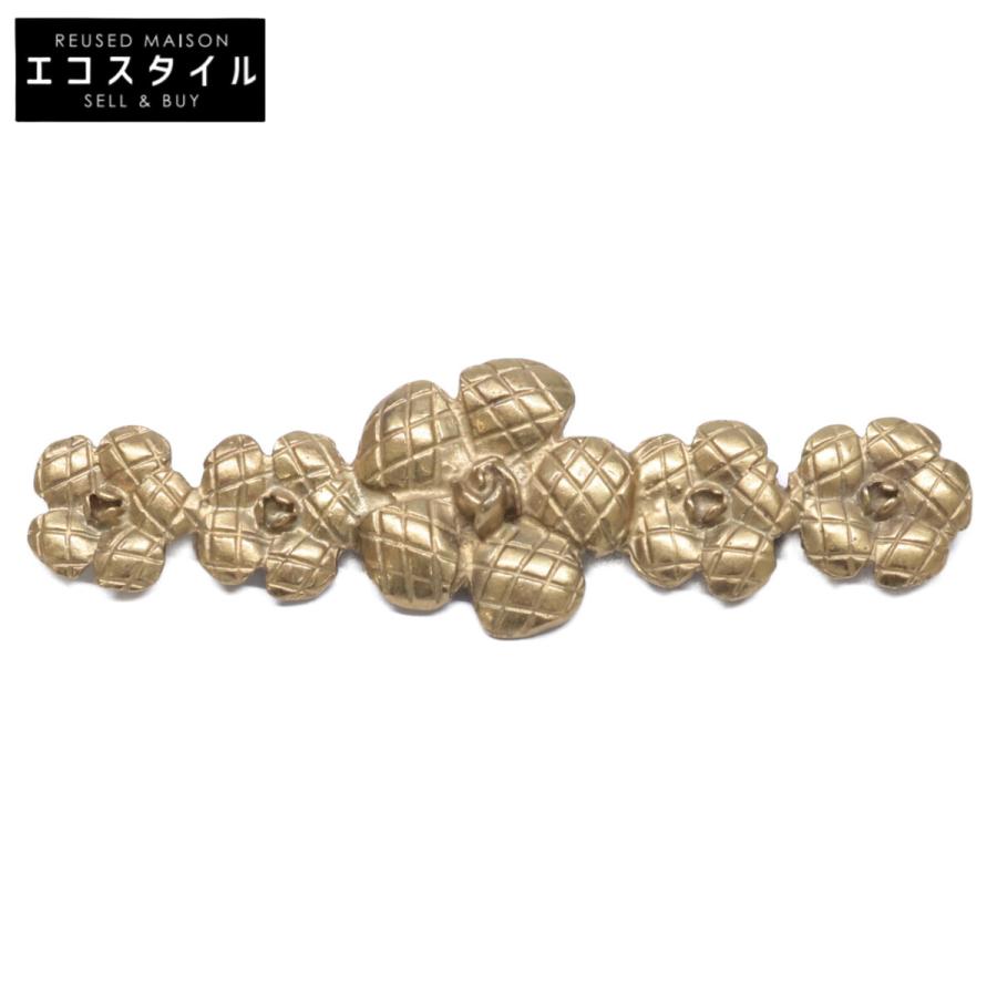 CHANEL（シャネル） 98A GP マトラッセ カメリアモチーフ ブローチ