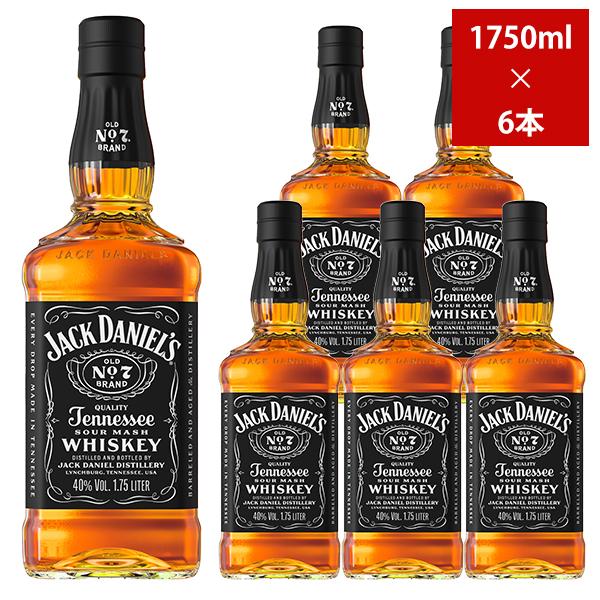 Jack Daniel's テネシーウイスキー ギフトボックス 6本入り