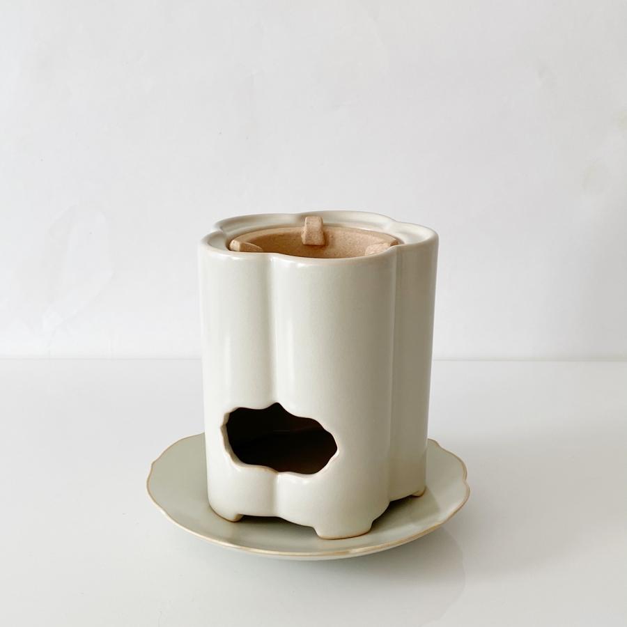 陶器 涼炉 りょうろ 茶炉 土風炉 煎茶道具 焜炉 こんろ 冷炉 風炉（箱