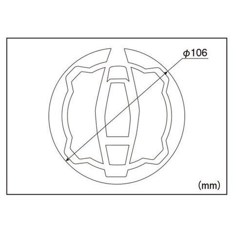 DAYTONA（デイトナ） フューエルキャップパッド（ポッティングタイプ
