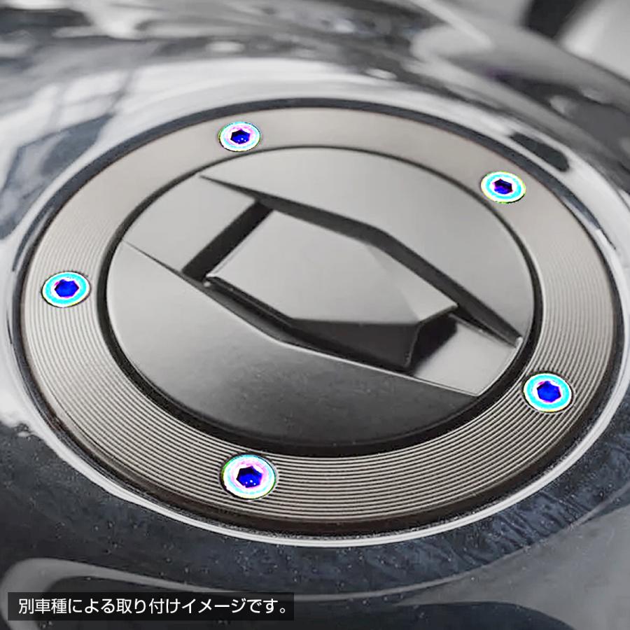 TECHーMASTER（テックマスター） タンクキャップ チタンボルト ホンダ5
