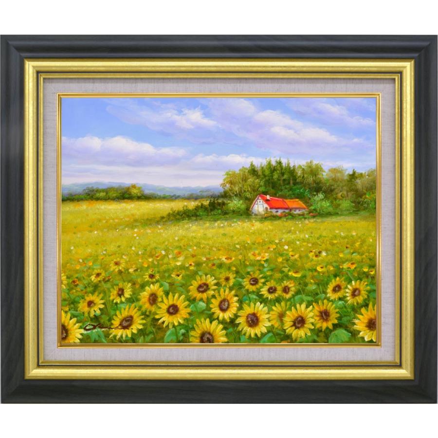 油絵 肉筆絵画 F8サイズ「SKY」 油絵肉筆絵画 F8サイズ「SKY」