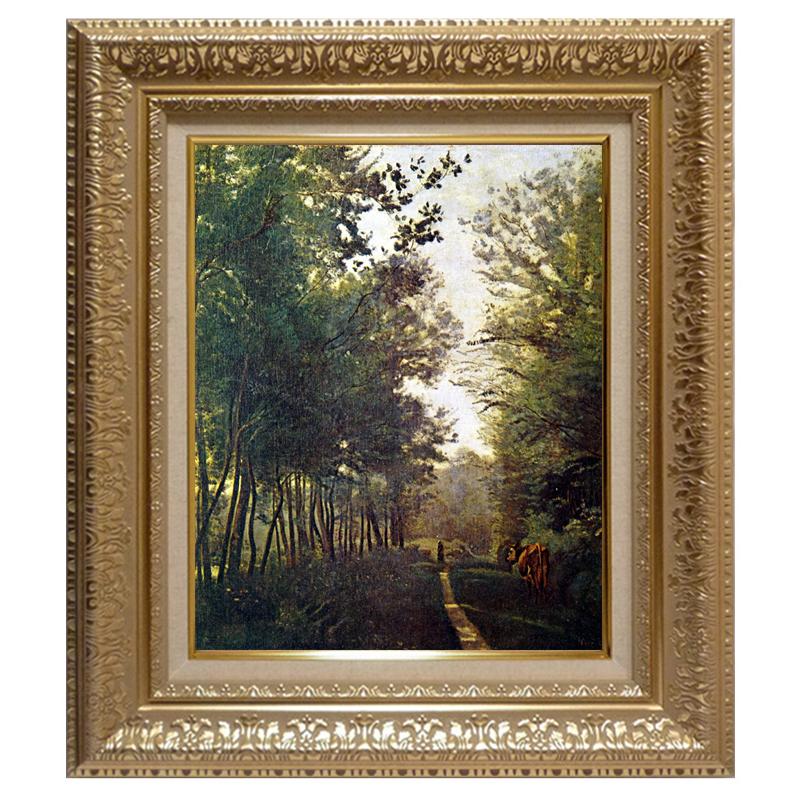 絵画 世界の名画シリーズ 額縁付 ジャン・バティスト・カミーユ