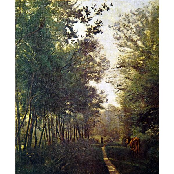 絵画 世界の名画シリーズ 額縁付 ジャン・バティスト・カミーユ