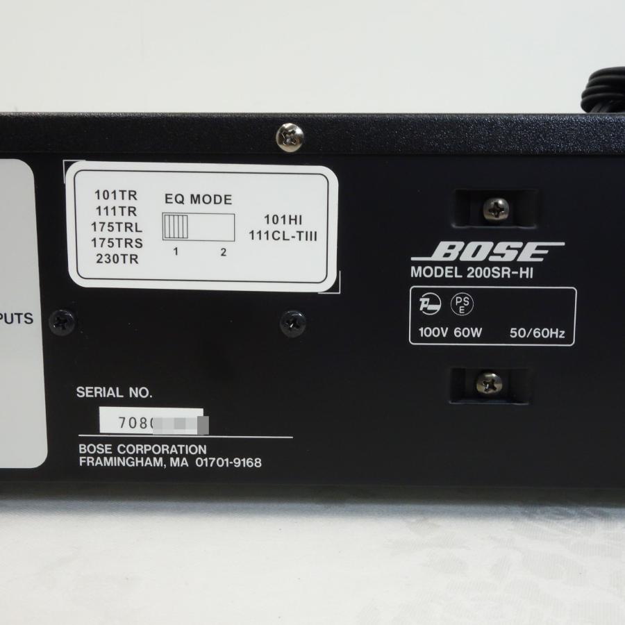 BOSE（ボーズ） 送料無料 ◇ パワーミキサー 200SR-HI ◇ ハイ