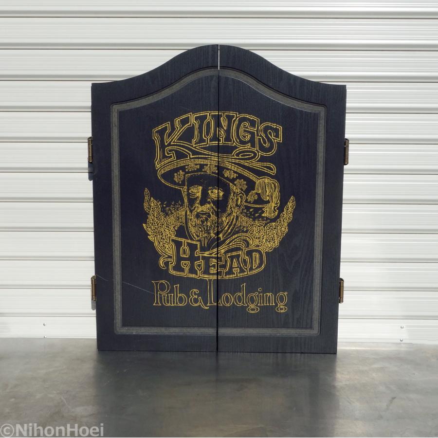 KINGS HEAD ソフトダーツ ◇ 幅534×奥行80×高さ636mm 木製 ダーツ