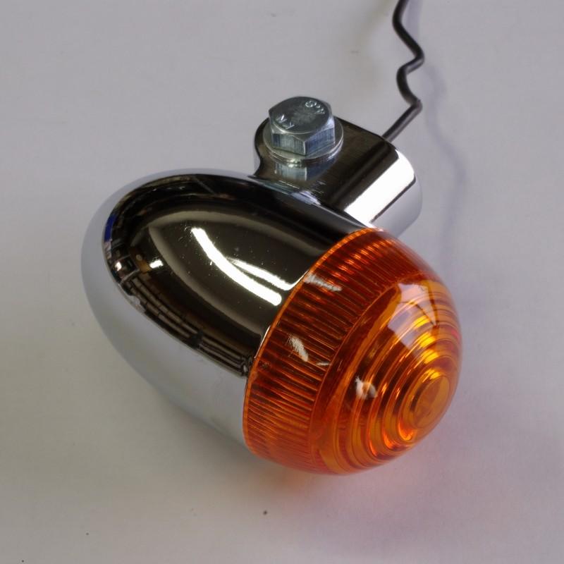 CGC ヨーロピアン300型シルバーボディーオレンジレンズバルブ付きGS