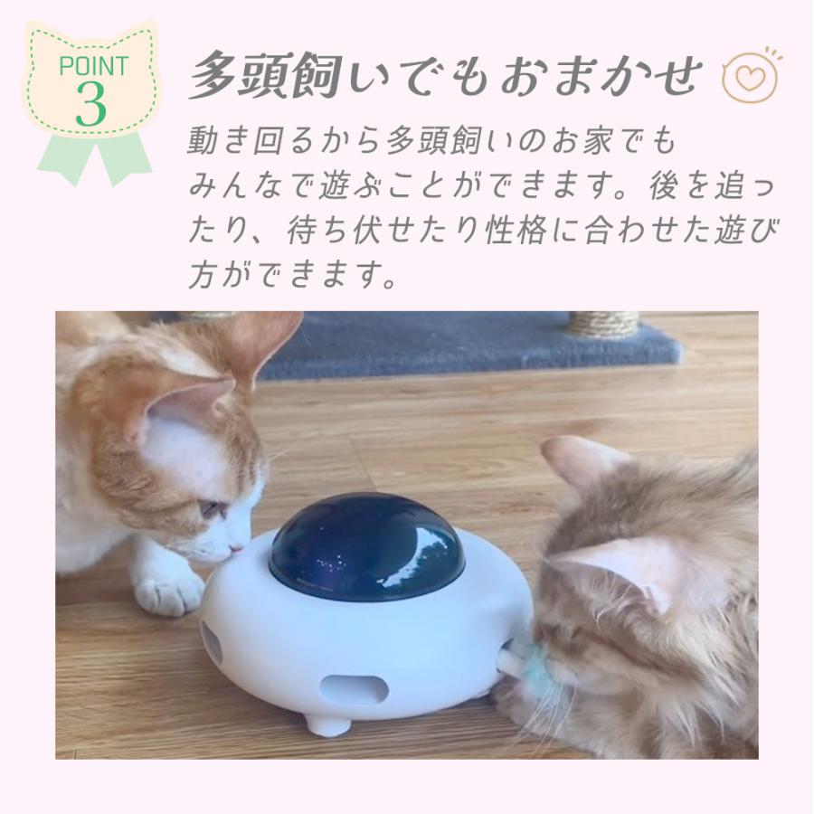 猫じゃらし 猫 おもちゃ 運動不足 ストレス解消 電動 一人遊び ネコ