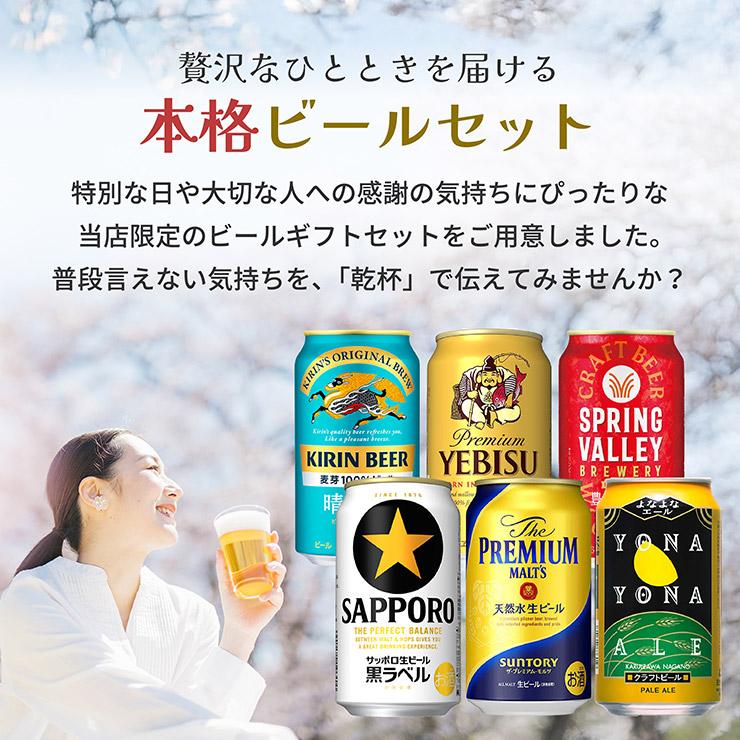 バレンタイン ギフト 2026 本格ビール 6本セット 350ml 6種 クラフト